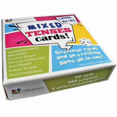 Карточная игра Mixed Tenses Cards Level a1/a2 2320 фото