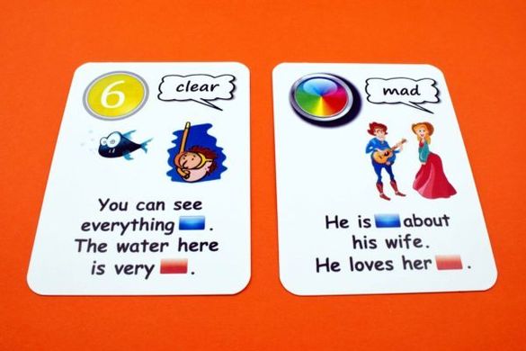 Карточная игра Fun Card English adverbs vs adjectives 2380 фото