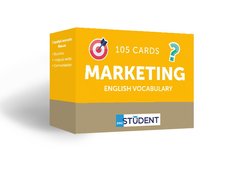 Картки для вивчення английскої мови English Student Marketing English Vocabulary (укр.) 2835 фото