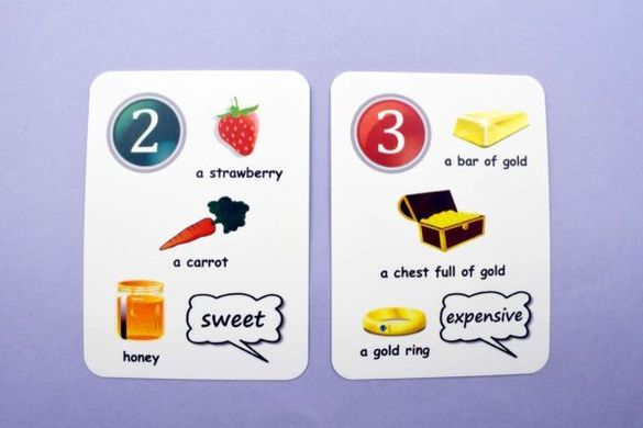 Карточная игра Fun Card English adjectives, comparatives and superlatives 2290 фото