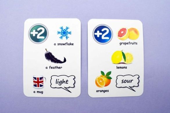 Карточная игра Fun Card English adjectives, comparatives and superlatives 2290 фото