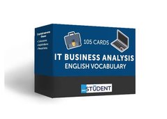 Картки для вивчення англійської мови English Student IT Business Analysis (укр.) 2834 фото