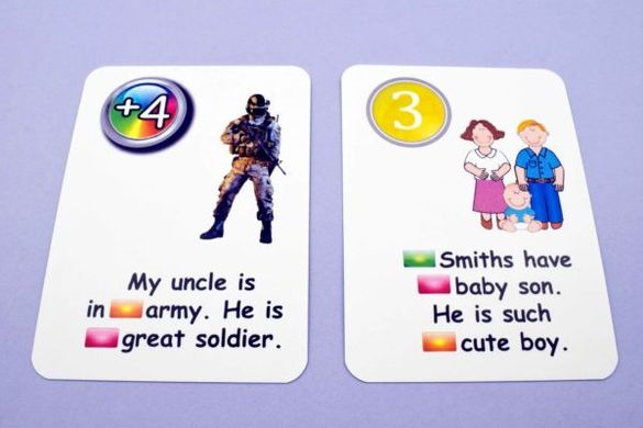 Карточная игра Fun Card English articles 2280 фото