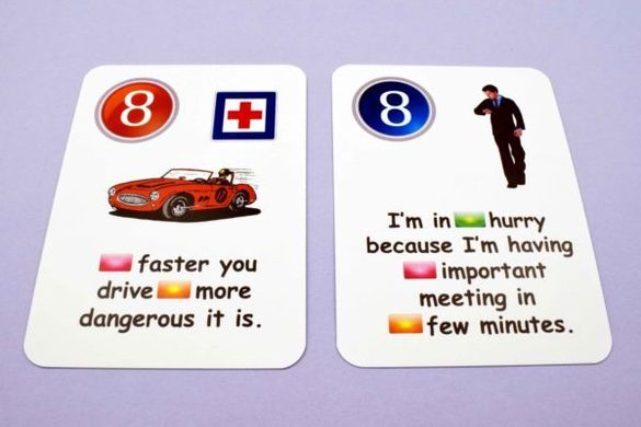 Карточная игра Fun Card English articles 2280 фото