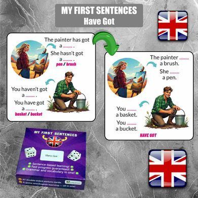My First Sentences (HAVE GOT) game to learn English 7000 фото