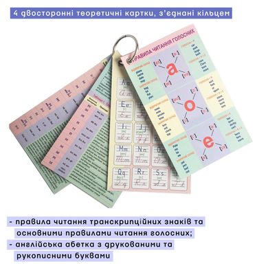 гра Вчимося читати англійською. Лото PLAY & READ, видавництво Калейдоскоп 3063 фото