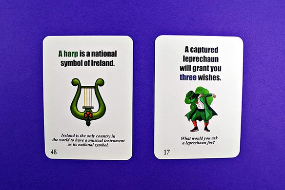 Карточная игра Fun Card English saint patrick’s day and ireland 1036 фото