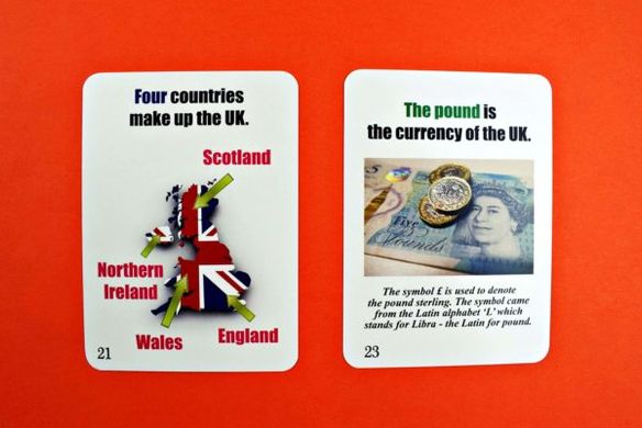 Карточная игра Fun Card English the United Kingdom 2070 фото