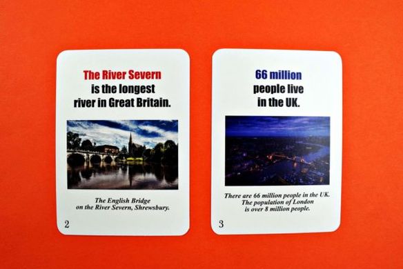 Карточная игра Fun Card English the United Kingdom 2070 фото