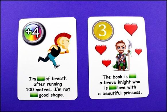 Карточная игра Fun Card English prepositions, prepositions, prepositions 2140 фото