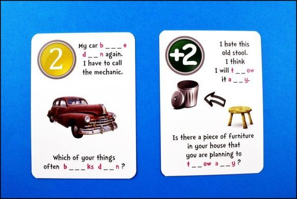 Карточная игра Fun Card English phrasal verbs in conversation 2130 фото