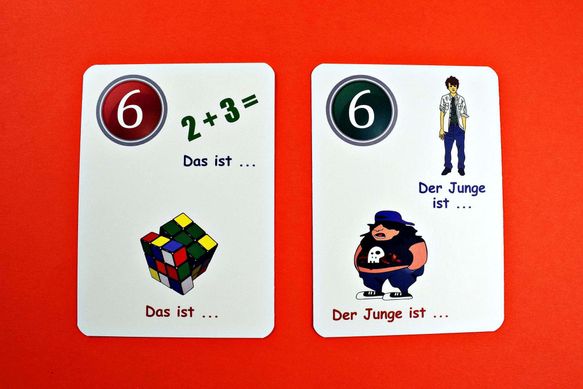 Карточная игра XXL FUN CARD GERMAN MY FIRST 600 WORDS 281 фото