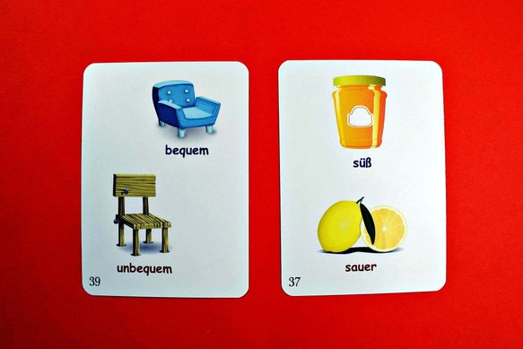 Карточная игра XXL FUN CARD GERMAN MY FIRST 600 WORDS 281 фото