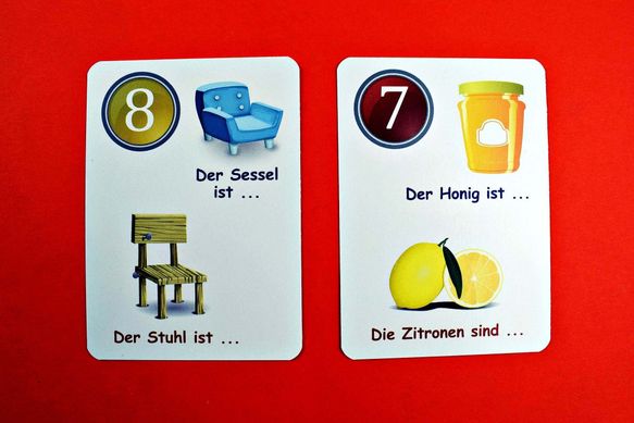 Карточная игра XXL FUN CARD GERMAN MY FIRST 600 WORDS 281 фото