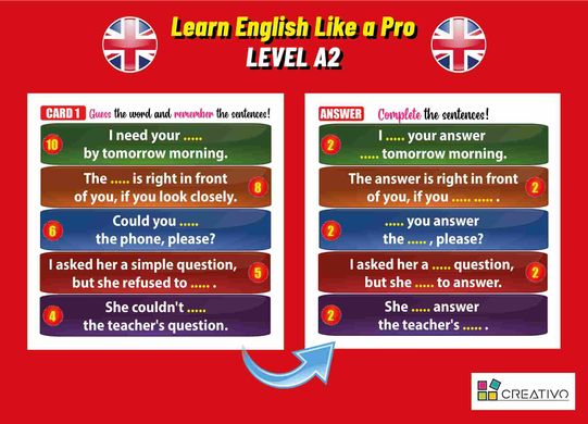 Навчальна гра Learn English Like A Pro (A2) 3039 фото