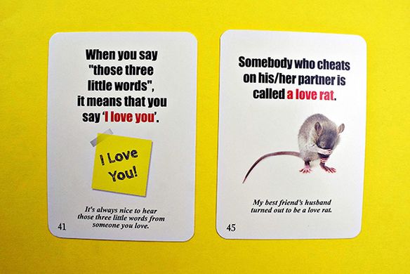 Карточная игра Fun Card English Valentine’s day 1035 фото