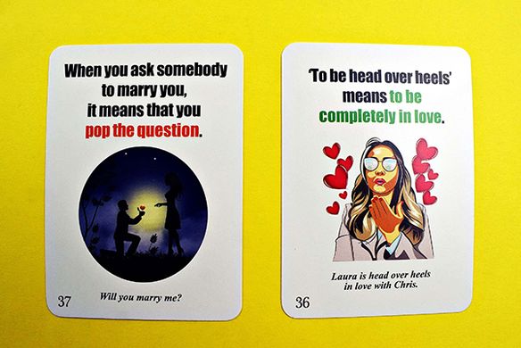 Карточная игра Fun Card English Valentine’s day 1035 фото