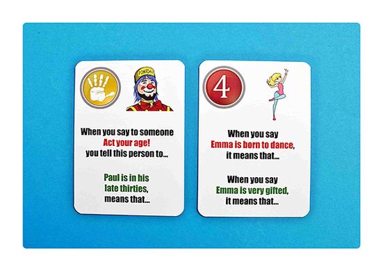 Карточная игра Fun Card English 100 useful phrases 1033 фото