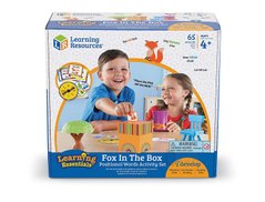 Fox in the Box Positional Words Activity Set. Навчальна гра "Лисичка в коробці" Learning Resources 2928 фото