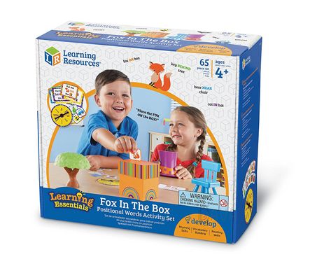 Fox in the Box Positional Words Activity Set. Развивающая игра "Лисичка в коробке" Learning Resources 2928 фото