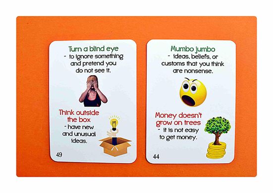 Карточная игра Fun Card English idioms part 2 1026 фото