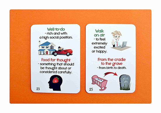 Карточная игра Fun Card English idioms part 2 1026 фото