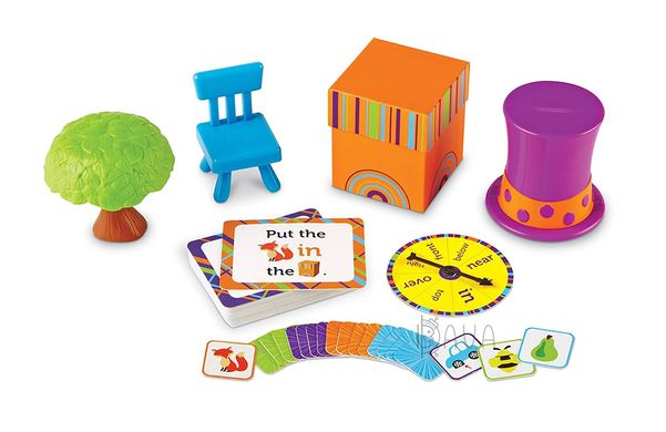 Fox in the Box Positional Words Activity Set. Развивающая игра "Лисичка в коробке" Learning Resources 2928 фото