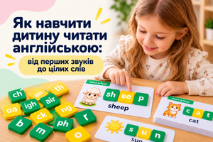 Як навчити дитину читати англійською: від перших звуків до цілих слів фото