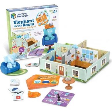 Игра Слон в комнате Elephant in the Room для развития речи и изучения поводов Learning resources 3130 фото