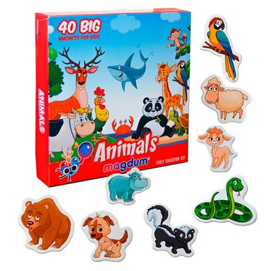 Настольная игра Magnetic  "Animals", Magdum 2980 фото