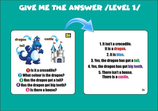 Карточная игра Give me the answer (level 1) 2616 фото