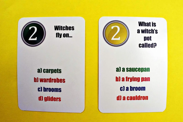 Карточная игра Fun Card English Halloween 2350 фото