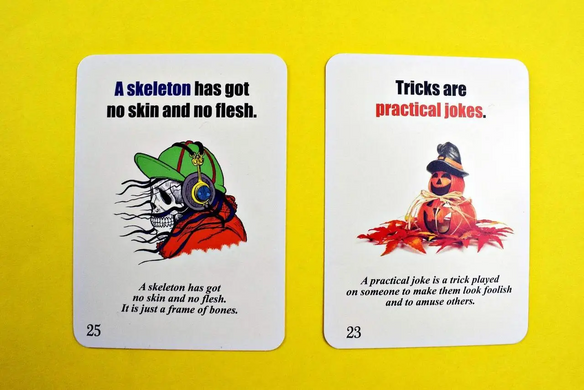 Карточная игра Fun Card English Halloween 2350 фото