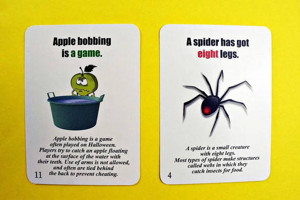 Карточная игра Fun Card English Halloween 2350 фото