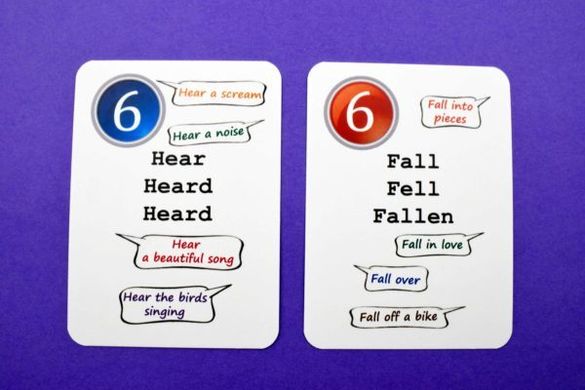 Карточная игра Fun Card English irregular verbs 2100 фото