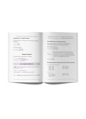 Ворбук для вивчення англійської граматики English grammar book А1-А2 2337 фото