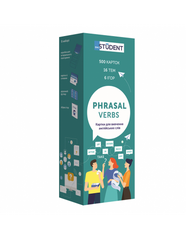 Карточки для изучения английского языка English Student Phrasal Verbs (укр.) 2628 фото