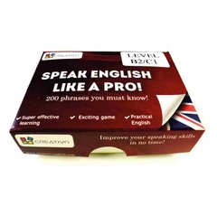 Карткова гра Speak English Like a Pro (LEVEL B2/C1), Creativo 3801 фото